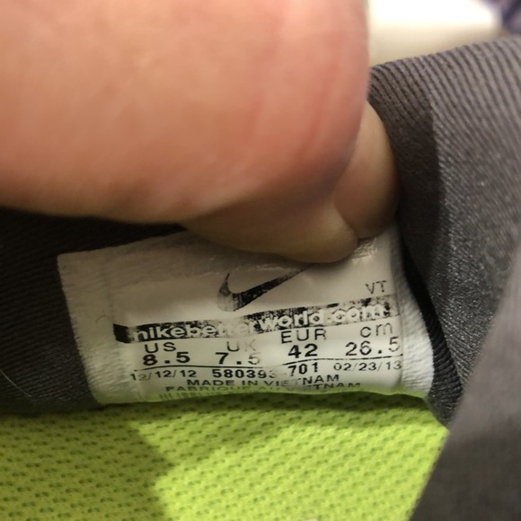 Nike Free 3.0 fluorescent running shoes - Picture 5 of 5